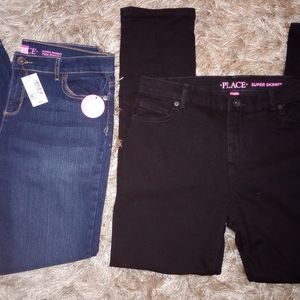 Two pair of The Children's Place girls jeans